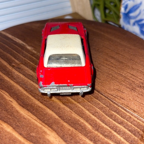 VINTAGE 1975 RED DODGE CHALLENGER CAR NO. 1 Matchbox Superfast Lesney.. - Picture 4 of 5